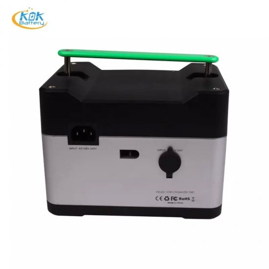 Portable Power Station 300W 12V 26Ah 280Wh Lithium Battery Solar Power Generator for Outdoor House