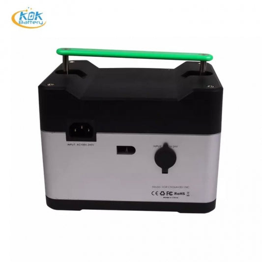 Portable Power Station 300W 12V 26Ah 280Wh Lithium Battery Solar Power Generator for Outdoor House
