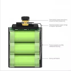A123 4S3P LiFePO4 12V 7500mAH 390CCA Motorcycle Start Battery