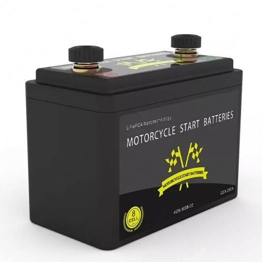 12v 7500mAh Jump Starter Lipo4 Motorcycle Battery 4S3P