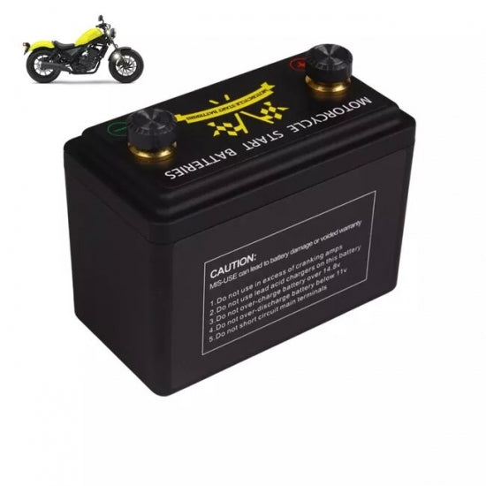 Super Lightweight 12v 130 CCA Lithium Motorcycle Start Batteries