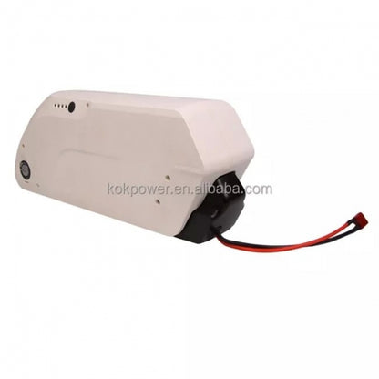 Smart E-Bike Battery 52v 11.5ah or 13.5ah Carbon Shark Pack with Bluetooth Communications