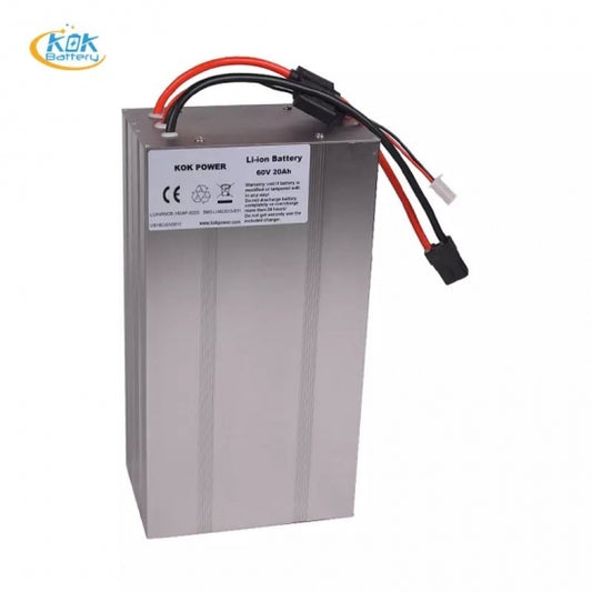 Factory Price 60v 20ah Li-Ion Battery Pack for Scooter Unicycle Golf Cart Motorcycle