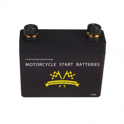 Lithium Motorcycle Battery LiFePO4 12V 130CCA Pb-Eq 7-9Ah