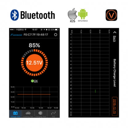 A123 26650 M1B Start Batteries with Blue Tooth Monitor for Motorcycles and Cars