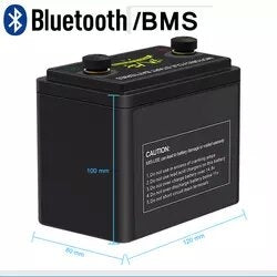 Smart 12V Motorcycle Battery 5Ah 6.5Ah 7Ah 390CCA LiFePO4 Small Rechargeable 12v Battery Bluetooth Customized