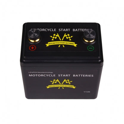 Lithium Motorcycle Battery LiFePO4 12V 130CCA Pb-Eq 21-24Ah