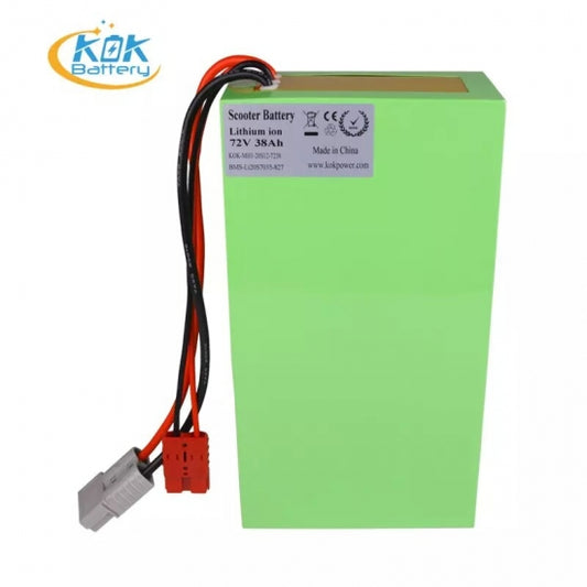 72v 20ah 30ah 38ah 40ah Lithium Battery Pack