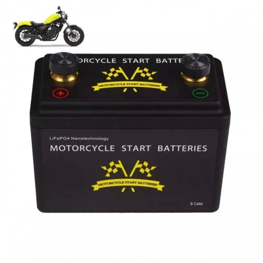 Super Lightweight 12v 130 CCA Lithium Motorcycle Start Batteries