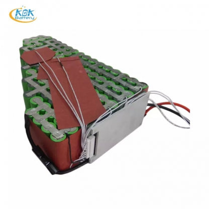 82V 17.5Ah 18650 Triangle Battery Pack Lithium Ion E-Bike Battery 48V 72V Customized with E-Bike Battery Bag