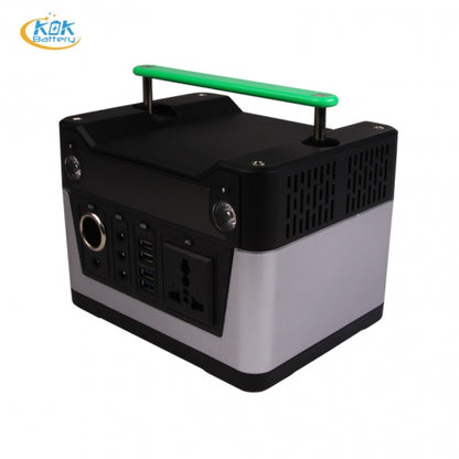 Portable Power Station 300W 12V 26Ah 280Wh Lithium Battery Solar Power Generator for Outdoor House