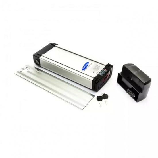E-Bike Battery 52v 20Ah Rear Rack Pack Aluminum Alloy Case 18650 Cells ...