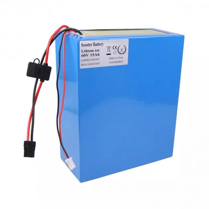 Electric Scooter Battery Manufacturer 60V 15Ah Scooter Battery Lithium Li-Ion