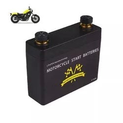 12V Motorcycle Battery 130CCA LiFePO4 Starter Batteries 9Ah Lead-Acid Battery Replacement