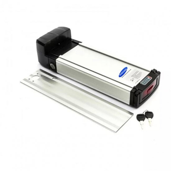 E-Bike Battery 52v 20Ah Rear Rack Pack Aluminum Alloy Case 18650 Cells ...