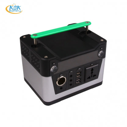 Portable Power Station 300W 12V 26Ah 280Wh Lithium Battery Solar Power Generator for Outdoor House