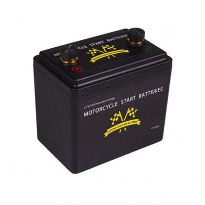 Lithium Motorcycle Battery LiFePO4 12V 130CCA Pb-Eq 21-24Ah