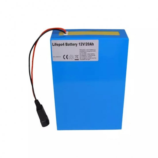 12V LiFePO4 Battery Pack 16Ah 20Ah 22Ah E-Bike Scooter Battery