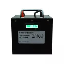 24V40Ah Lithium Ion Battery Pack for Off Grid Power System Home