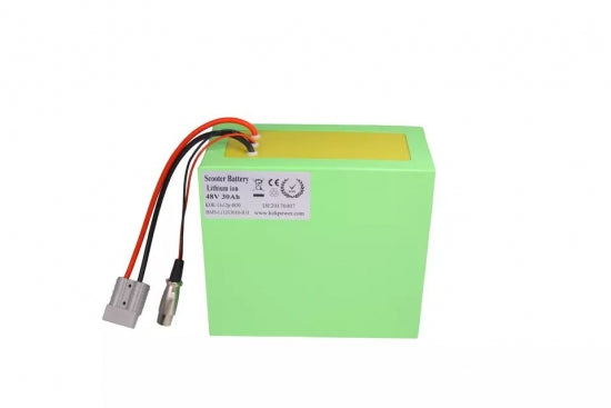 48V 30Ah Replacement Rechargeable Battery Pack Lithium Ion for Electric Scooter Battery